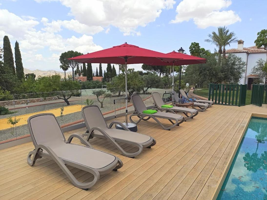 Luxe Hacienda La Campina Met Verwarmd Zwembad En Tennisbaan. Alhaurín el Grande Kültér fotó